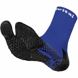 アクティバイタル 靴下 フットサポータープロ ブルー BU L-LL HRD1056(1足)[サポーター 太もも用]