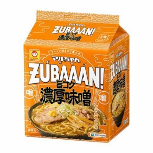 マルちゃん ZUBAAAN！ 旨コク濃厚味噌(126g*3個パック)[インスタント食品 その他]