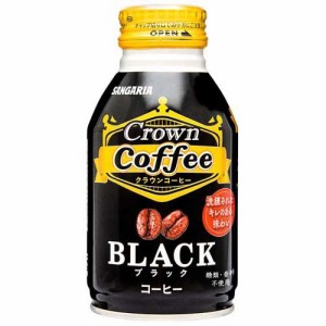 サンガリア クラウンコーヒー ブラック(260g*24本入)[コーヒー その他]