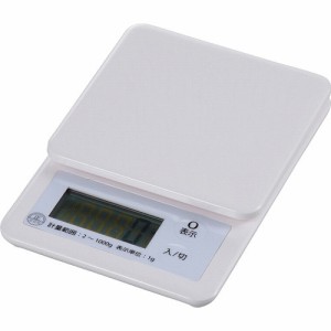 キッチンスケール 1kg計 COK-S100-W(1個)[キッチン家電・調理家電]