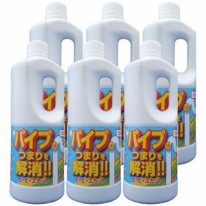 ピーピースカット(1kg*6本セット)[排水口つまり・ヌメリとり]