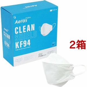 MEDIK KF94マスク Aeras アエラスマスク 立体3D 大人用 MCH-A153-50(50枚入*2箱セット)[立体マスク]