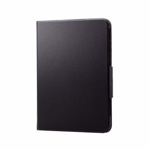 エレコム iPad 10.9インチ用ケース ソフトレザー 手帳型 カードポケット付 ブラック(1個)[映像関連　その他]