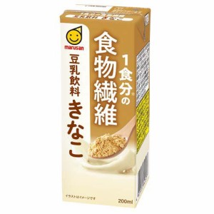 1食分の食物繊維 豆乳飲料 きなこ(200ml×24本)[豆乳]
