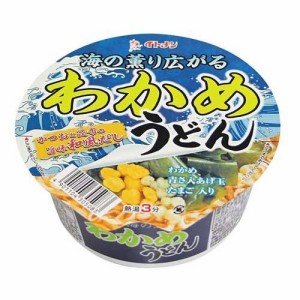 イトメン カップ わかめうどん(12個入)[カップ麺]