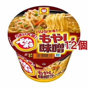 マルちゃん でかまる バリシャキ！もやし味噌 ラーメン(161g*12個セット)[インスタント食品 その他]