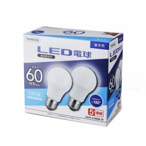 NVCライティングジャパン LED電球 昼光色 60W形相当 LDA7D-G／K60AR-2P(2個入)[蛍光灯・電球]