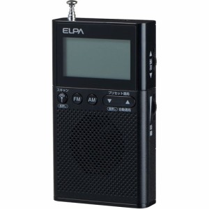 エルパ(ELPA) AM／FM 液晶ポケットラジオ ER-P62FL(1個)[ラジオ]