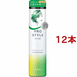 プロスタイル スーパーハードシェイクムース(150g*12本セット)[ヘアムース]