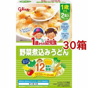 1歳からの幼児食 野菜煮込みうどん(110g*2袋入*30箱セット)[ベビーフード(1歳から) その他]