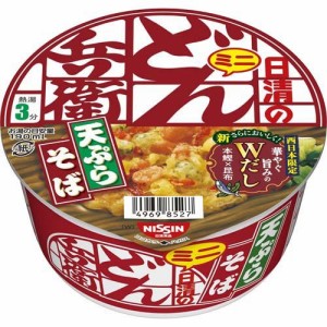 日清のどん兵衛 天ぷらそば ミニ 西(46g*12食入)[カップ麺]