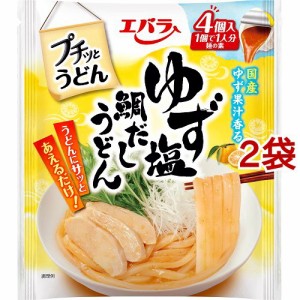 エバラ プチッとうどん ゆず塩鯛だしうどん(4個入*2袋セット)[つゆ]