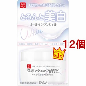 サナ なめらか本舗 とろんと濃ジェル 薬用美白 N(100g*12個セット)[美容液 その他]