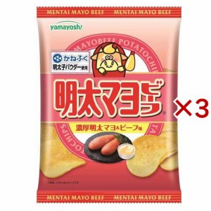 ポテトチップス 明太マヨビーフ(47g×3セット)[スナック菓子]