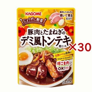 豚肉とたまねぎのデミ風トンテキ用ソース(180g×30セット)[インスタント食品 その他]