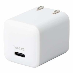 Digio2 USB Type-C 1ポート充電器 ホワイト JYU-ACU05W(1個)[充電器・バッテリー類]