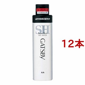 ギャツビー ジェルウォーター スーパーハード(200ml*12本セット)[寝ぐせ直し]