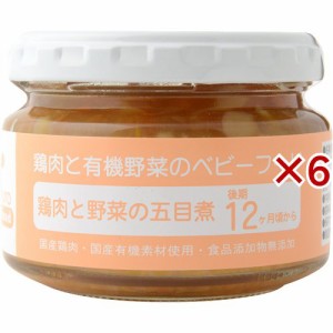 鶏肉と野菜の五目煮(100g×6セット)[ベビーフード(1歳から) その他]