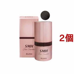 スーパーミリオンヘアー SMHヘアファンデーション ブラック(12g*2個セット)[白髪隠し]