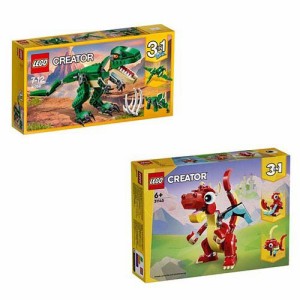 レゴ(LEGO) クリエイター 恐竜セット 赤いドラゴン +ダイナソー(1セット)[ベビー玩具・赤ちゃんおもちゃ その他]