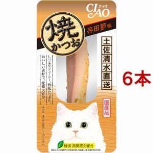 いなば チャオ 焼かつお 宗田節味(6本セット)[猫のおやつ・サプリメント]