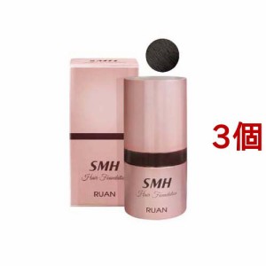 スーパーミリオンヘアー SMHヘアファンデーション ブラック(12g*3個セット)[白髪隠し]