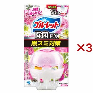 液体ブルーレット おくだけ除菌EX フレグランス 本体 アロマティックフローラル(67ml×3セット)[トイレ用洗剤]