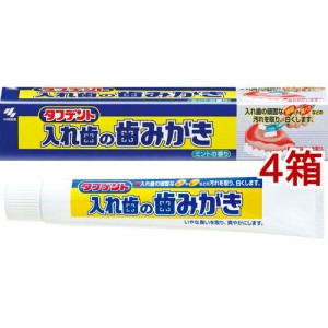 小林製薬 タフデント 入れ歯の歯磨き(95g*4箱セット)[入れ歯用 歯磨き]