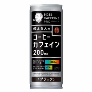 ボス カフェイン プロ ブラック(245g×30本)[缶コーヒー(無糖)]