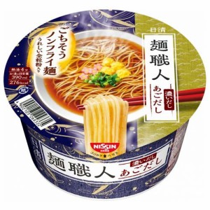 日清麺職人 濃いだし あごだし ケース(88g*12食入)[カップ麺]