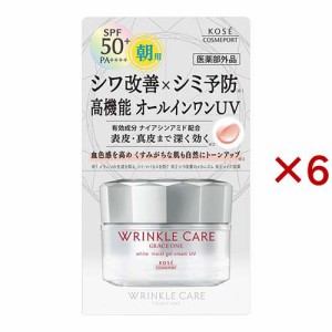 グレイス ワン リンクルケア ホワイト モイストジェルクリーム UV(60g×6セット)[保湿クリーム]