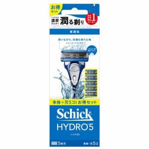 シック ハイドロ5 ベーシック コンボパック 本体+刃5個付(1セット)[替え刃 3枚刃以上]