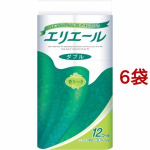 エリエール トイレットティシュー ダブル(12ロール*6袋セット)[トイレットペーパー ダブル]