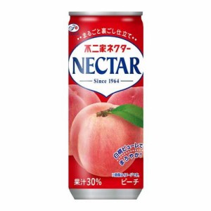 不二家 ネクター ピーチ 缶(250g*30本入)[フルーツジュース]