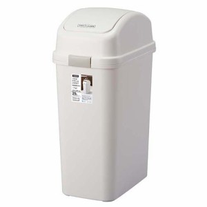 ゴミ箱 ふた付き エバンスウィング 25L 日本製 ホワイト(1個)[ゴミ箱]
