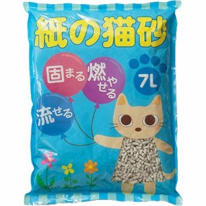 紙の猫砂 ケース販売用(7L*6袋)[猫砂・猫トイレ用品]