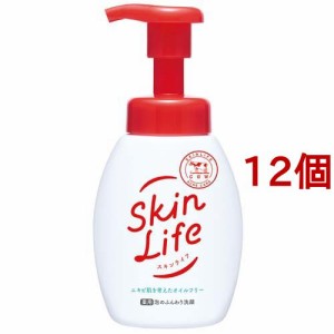 スキンライフ 薬用泡のふんわり洗顔 ポンプ付(160ml*12個セット)[洗顔フォーム ニキビ用]