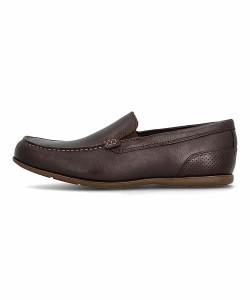 ロックポート レザー スリッポン メンズ マルコムスリッポン MALCOM SLIP ON ROCKPORT CJ2274 ブラウン