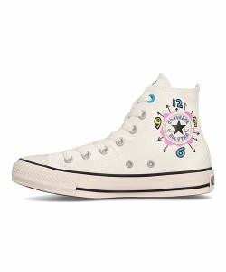 コンバース ハイカット スニーカー レディース オールスタータマゴッチHI ALL STAR TAMAGOTCHI HI converse 1SD757 ホワイト