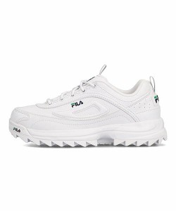 フィラ 厚底 ダッドシューズ スニーカー レディース ディストータープレミアム DISTORTER PREMIUM FILA WFW23034 ホワイト