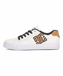 ディーシーシューズ スニーカー レディース チェルシープラスSESN WS CHELSEA PLUS SE SN DC SHOES DW232004 ホワイト/タン