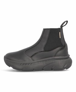 アキクラシック 厚底 スニーカー レディース チェルシーブーツ CHELSEA BOOTS AKIII CLASSIC AKC-0058 トリプルブラック