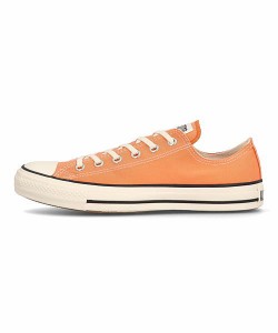 コンバース スニーカー レディース オールスターバーントカラーズOX ALL STAR BURNTCOLORS OX converse 1SD433 サンセットオレンジ