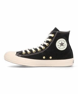 コンバース ハイカット スニーカー レディース オールスターゴールドジップ3HI ALL STAR GOLDZIP 3 HI converse 1SD577 ブラック