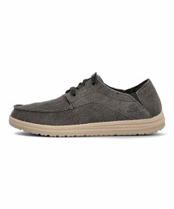 スケッチャーズ モカシンシューズ スニーカー メンズ メルソンヴォルゴ MELSON-VOLGO SKECHERS 66384 ブラック