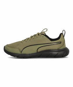 プーマ スニーカー メンズ ソフトライドフレックスレースワイド SOFTRIDE FLEX LACE WIDE PUMA 379351 プーマオリーブ/P