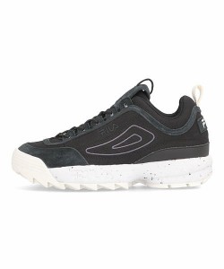 フィラ 厚底 ローカット スニーカー メンズ ディスラプター2グリーンフィリア DISRUPTOR 2 GRN-PHILIA FILA UFW22050 ブラック