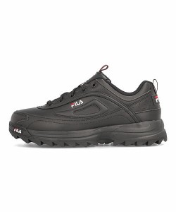 フィラ 厚底 ダッドシューズ スニーカー メンズ ディストータープレミアム DISTORTER PREMIUM FILA WSS23012 ブラック