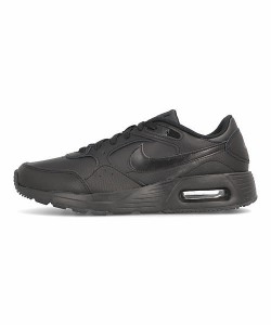 ナイキ ランニングシューズ スニーカー メンズ エアマックスSCレザー AIR MAX SC LEA NIKE DH9636 ブラック/ブラック/ブラック