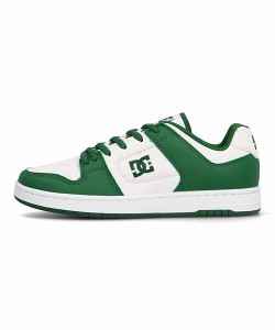 ディーシーシューズ ローカット スニーカー メンズ マンテカ4SN MANTECA 4 SN DC SHOES DM231005 ホワイト/グリーン